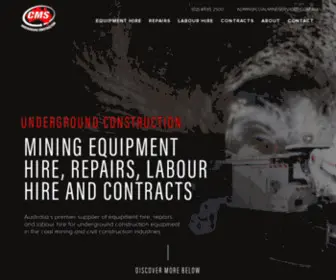 Coalmineservices.com.au(Coal Mine Services Pty Limited) Screenshot