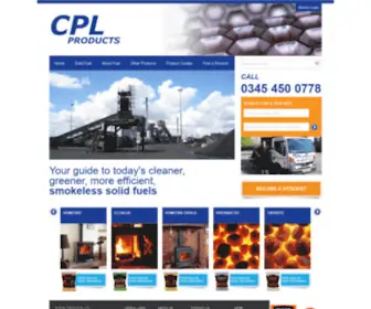 Coalproducts.co.uk(Coal Products) Screenshot