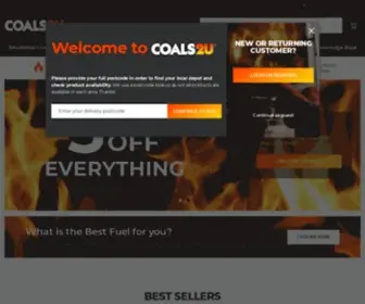 Coals2U.co.uk(The UK's leading coal and firewood fuel supplier) Screenshot
