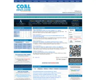 Coalspot.com(Coal prices) Screenshot