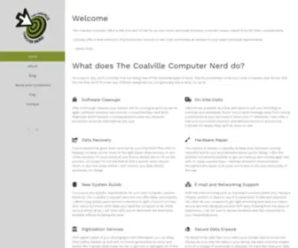 Coalvillecomputernerd.co.uk(For all your computer repairs in Coalville) Screenshot