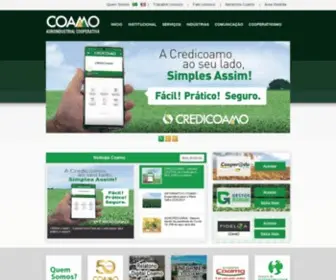 Coamo.com.br(Coamo Agroindustrial Cooperativa) Screenshot