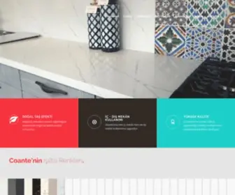 Coante.com(Quartz Surfaces) Screenshot