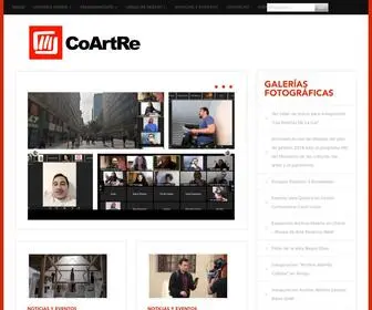 Coartre.cl(Corporación) Screenshot