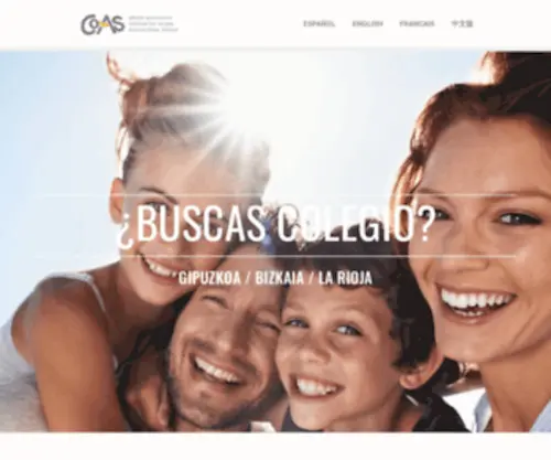 Coaseducationalgroup.com(Grupo Educativo COAS) Screenshot