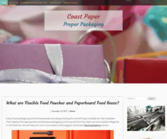 Coast-Paper.com(Coast Paper) Screenshot