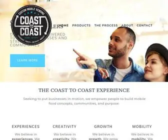 Coast2Coastcmv.com(Custom Food Trailers) Screenshot