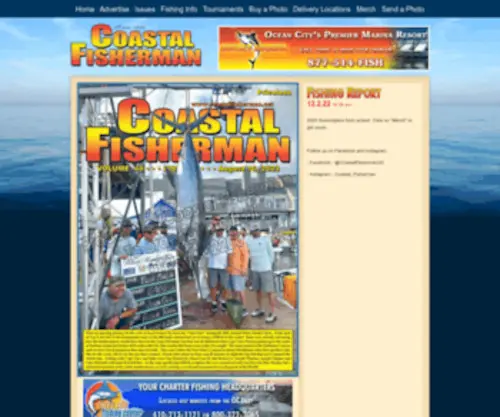 Coastal-Fisherman.com(Coastal Fisherman) Screenshot
