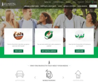 Coastal24.com(Coastal Credit Union) Screenshot