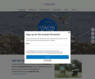 Coastalaction.org(COASTAL ACTION) Screenshot