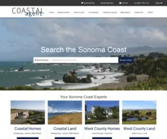 Coastalagent.com(Sonoma Coast Real Estate) Screenshot