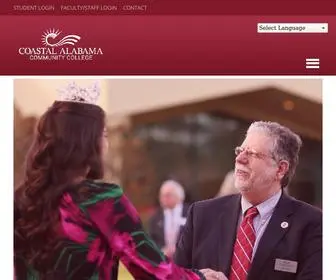 Coastalalabama.edu(Coastal Alabama Community College) Screenshot