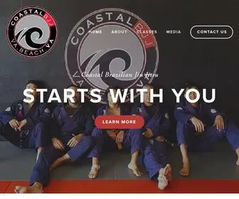 Coastalbjj.com(Coastal Brazilian Jiu Jitsu) Screenshot