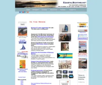 Coastalboating.net(Your resource for places to go and things to know) Screenshot