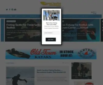 Coastalcarolinafisherman.com(Fishing Reports) Screenshot