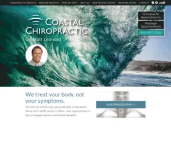 CoastalchiropracticVentura.com(Ventura Chiropractor) Screenshot