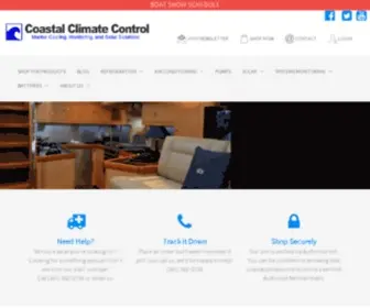 Coastalclimatecontrol.com(Coastal Climate Control) Screenshot