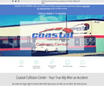 Coastalcollisioncenter.net(Coastal Collision Center) Screenshot