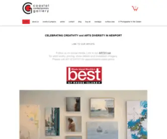 Coastalcontemporarygallery.com(Coastalcontemporaryg) Screenshot