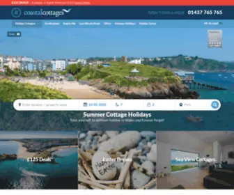 Coastalcottages.co.uk(Coastal Cottages) Screenshot