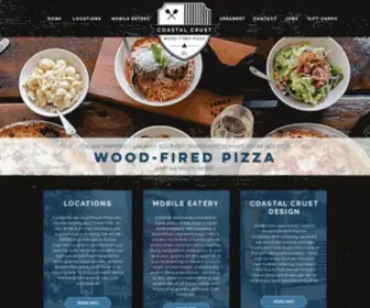 Coastalcrust.com(Wood-fired Pizza) Screenshot