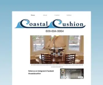 Coastalcushionnj.com(Welcome to Coastal Cushion) Screenshot