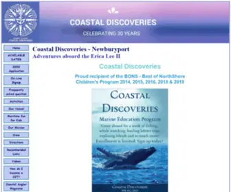 Coastaldiscoveries.com(Coastaldiscoveries) Screenshot