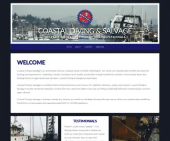 Coastaldivingandsalvage.com(Coastal Diving & Salvage) Screenshot