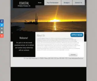 Coastaldredgingcompanyinc.com(CDC) Screenshot