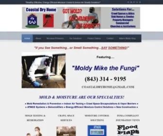 Coastaldryhome.com(Coastal Dry Home Mold & Moisture Control Solutions            office) Screenshot