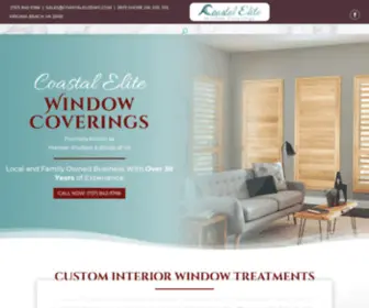 Coastalelitewc.com(Window Shutters) Screenshot