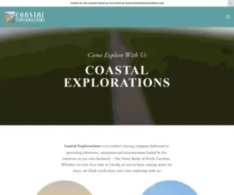 Coastalexplorations.com(Coastal Explorations) Screenshot