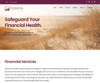 Coastalfa.com(Coastal Financial Adviors) Screenshot