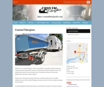 Coastalfiberglassllc.com(Coastal Fiberglass) Screenshot