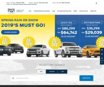 Coastalfordvancouver.com(Coastal Ford Vancouver) Screenshot