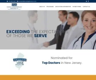 Coastalgastrodocs.com(Coastal Gastroenterology Associates) Screenshot