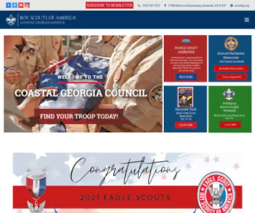 Coastalgeorgiabsa.org(Coastal Georgia Council) Screenshot