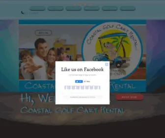 Coastalgolfcartrental.com(Golf Cart Rental Orange Beach Gulf Shores) Screenshot