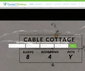 Coastalholidays.net(Holiday Cottages for Anglesey) Screenshot