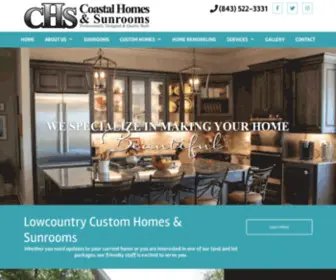 Coastalhomesandsunrooms.com(CHS Coastal Homes & Sunrooms) Screenshot