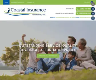 Coastali.com(Coastal Insurance Associates) Screenshot