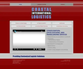Coastalinternationallogistics.com(Costal Intl Logistics) Screenshot