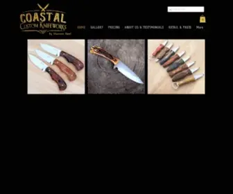 Coastalknives.com(Coastal Custom Knifeworks) Screenshot