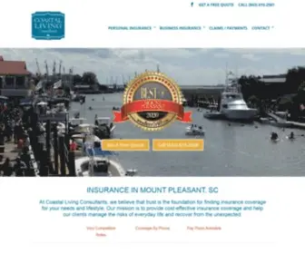 Coastallivingconsultants.com(Insurance Mount Pleasant SC) Screenshot