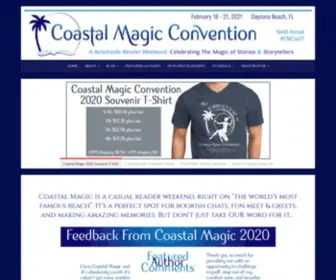 Coastalmagicconvention.com(Coastal Magic) Screenshot