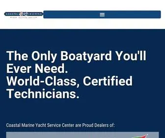 Coastalmarinellc.com(Coastal Marine Yacht Service Center of St Pertersburg FL) Screenshot