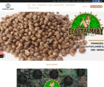 Coastalmary.com(Coastal Mary Seeds) Screenshot