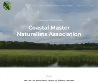 Coastalmasternaturalists.org(Coastal Master Naturalists Association) Screenshot