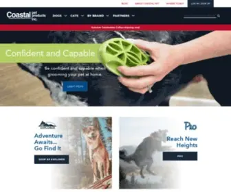 Coastalpet.com(Products people trust for the pets they love) Screenshot