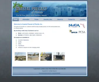 Coastalprecast.com(Coastalprecast) Screenshot